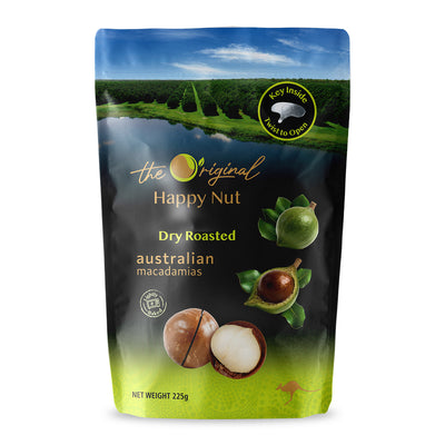 Hạt macadamia rang khô Happy Nut